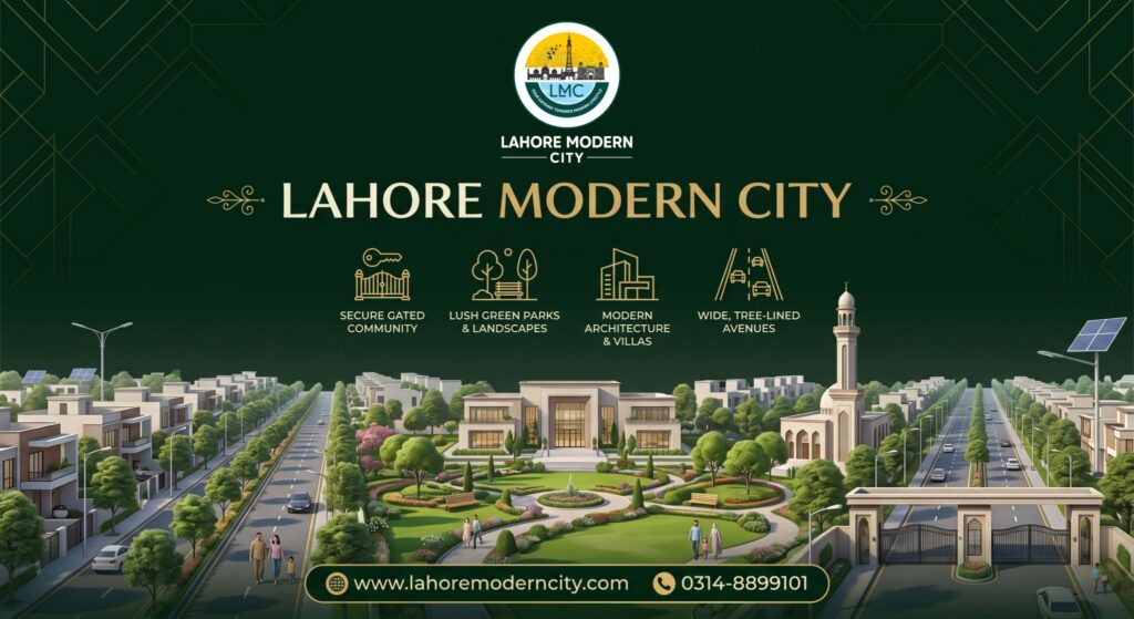 Lahore Modern City Location