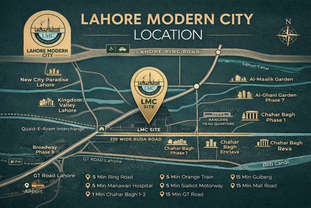 Lahore Modern City Location.jpg